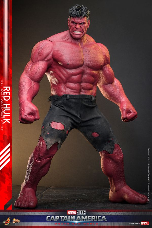 [Pre-Order] Captain America: Brave New World - Red Hulk Sixth Scale Figure